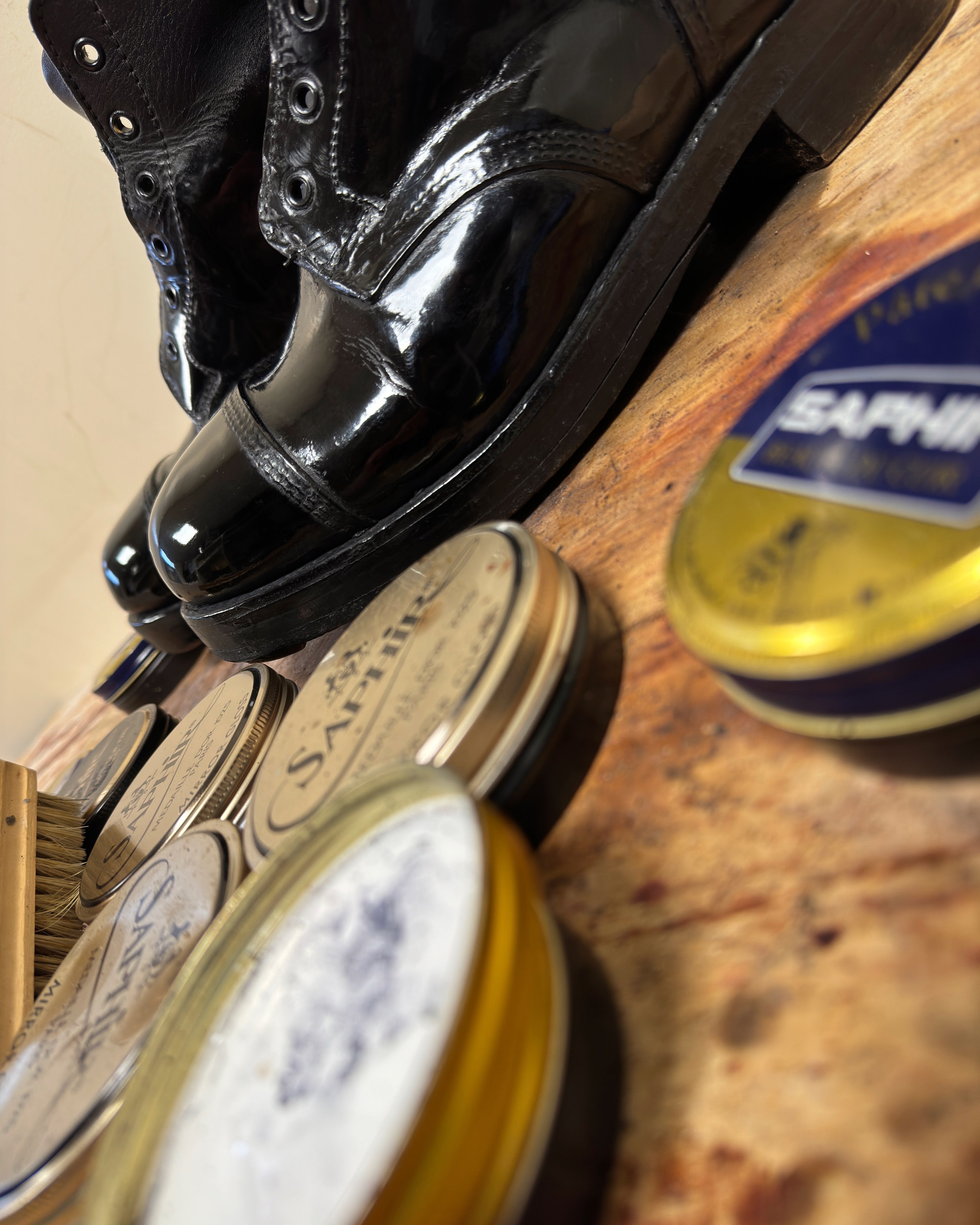 Premium Shoe Care Boot Services Polishing Beeswaxing Bulling Br Mr Bull and Shine